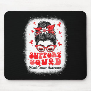 Support Squad Messy Bun Butterfly Red Ribbon Blood Musmatta