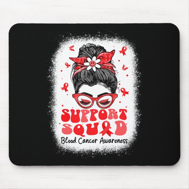 Support Squad Messy Bun Butterfly Red Ribbon Blood Musmatta (Framsidan)