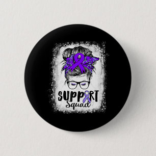 Support Squad Messy Bun Lila Warrior Epilepsy A Knapp
