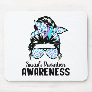 Support Squad Messy Bun Suicide Prevention Awarene Musmatta