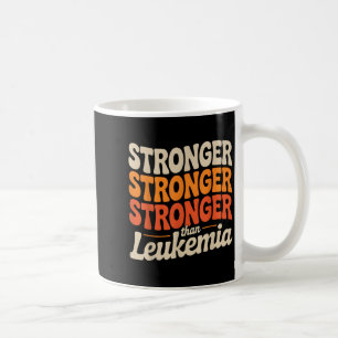 Support Squad Orange Ribbon Leukemi Blood Cancer Kaffemugg