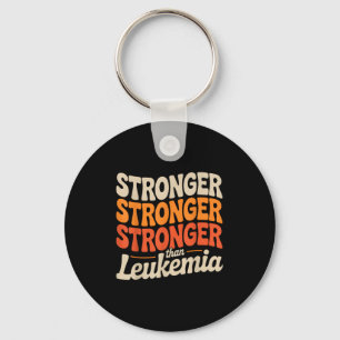 Support Squad Orange Ribbon Leukemi Blood Cancer Nyckelring