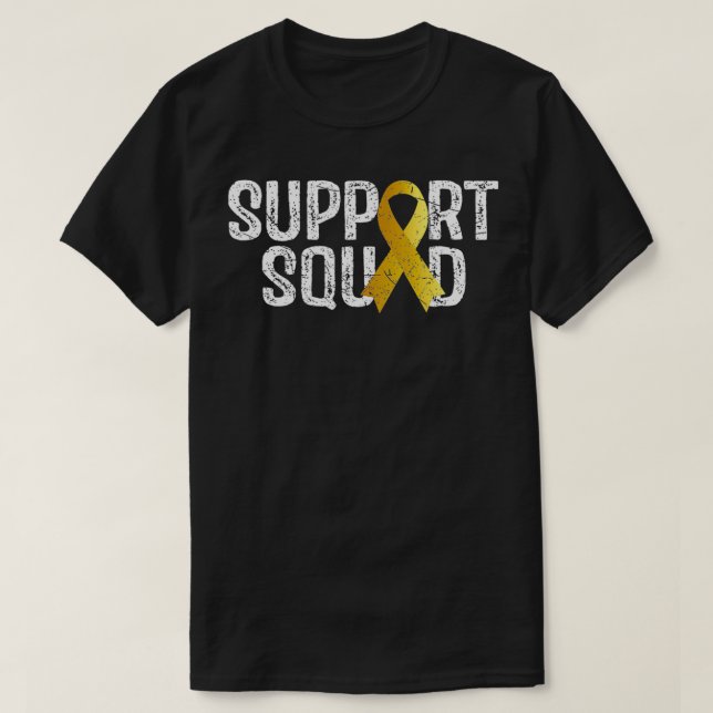 Support Squad Retinoblastoma Awareness T Shirt (Design framsida)