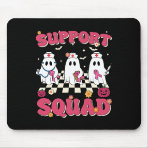 Support Squad Retro Groovy Nurse Breast Cancer Awa Musmatta