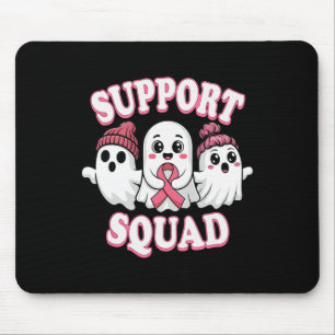 Support Squad Rosa Ribbon Ghost Breast Cancer Awar Musmatta