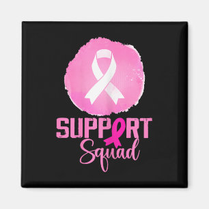 Support Squad Rosa Support Squad Breast Cancer Awa Magnet