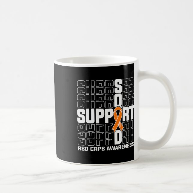 Support Squad RSD Crps Awareness 2 Kaffemugg (Höger)