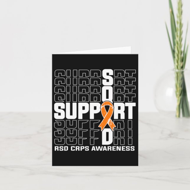 Support Squad RSD Crps Awareness 2 Kort (Framsida)