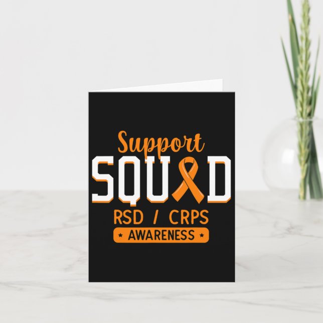 Support Squad Rsdcrps Complex Regional Pain Syndro Kort (Framsida)