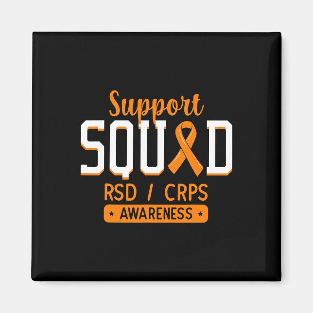 Support Squad Rsdcrps Complex Regional Pain Syndro Magnet (Framsidan)