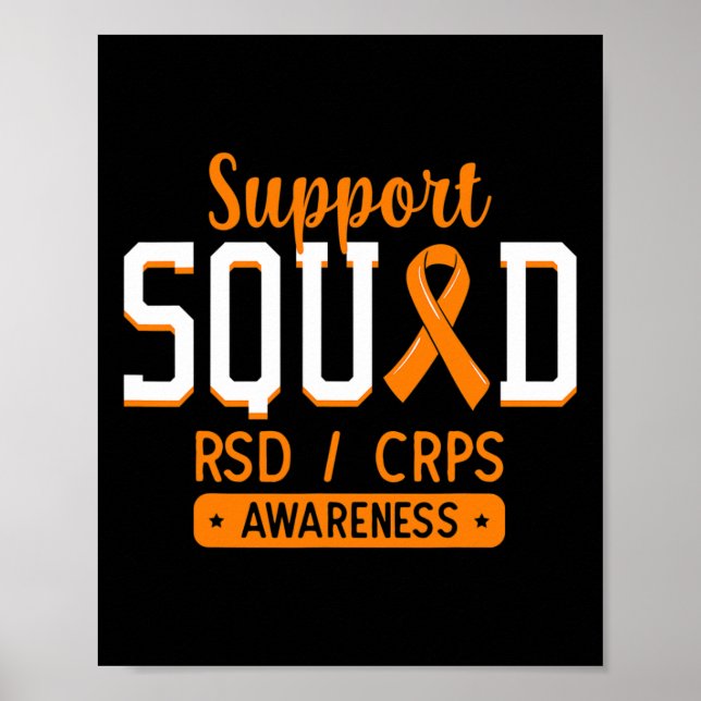 Support Squad Rsdcrps Complex Regional Pain Syndro Poster (Framsidan)