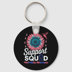 Support Squad Solros Warrior Infertility Awaren Nyckelring