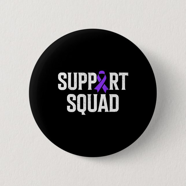 Support Squad Support Pancreatic Cancer Awareness Knapp (Framsida)