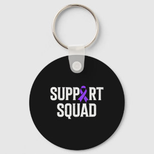 Support Squad Support Pancreatic Cancer Awareness Nyckelring