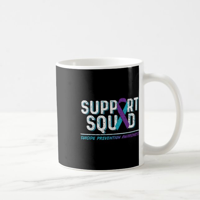 Support Squad Support Suicide Prevention Awareness Kaffemugg (Höger)