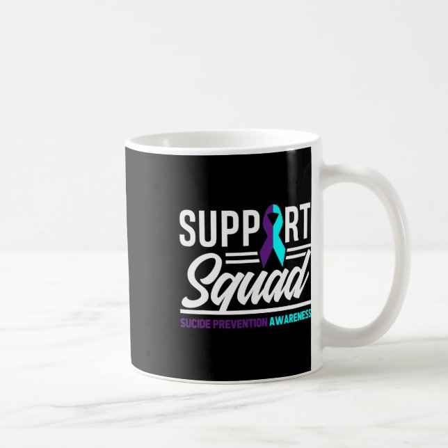Support Squad Support Suicide Prevention Awareness Kaffemugg (Höger)