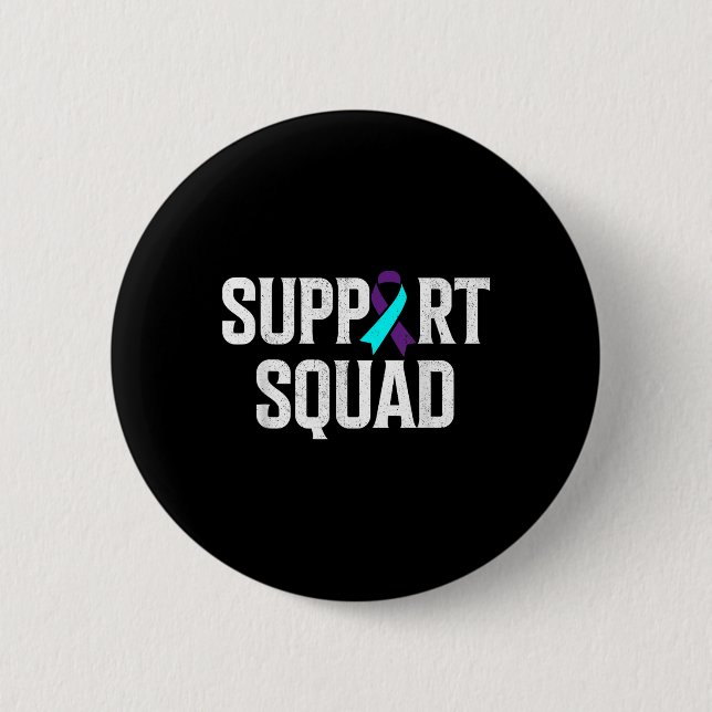 Support Squad Support Suicide Prevention Awareness Knapp (Framsida)
