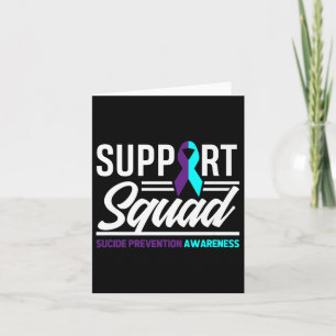 Support Squad Support Suicide Prevention Awareness Kort