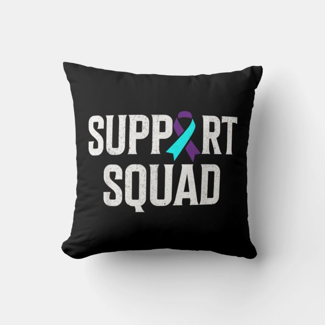 Support Squad Support Suicide Prevention Awareness Kudde (Framsida)