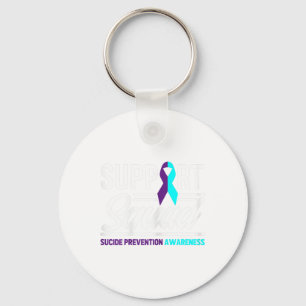 Support Squad Support Suicide Prevention Awareness Nyckelring