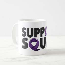 Support Squad Testicular Cancer Awareness Kaffemugg