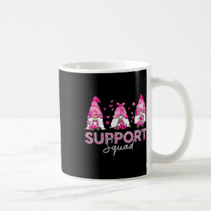 Support Squad Tie Dye Gnome Breast Cancer Awarenes Kaffemugg