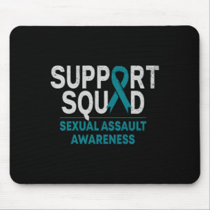 Support Squad Ual Ault Awareness Month Teal Ribbon Musmatta