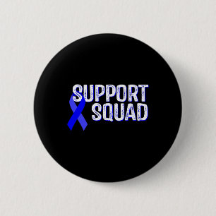 Support Squad Warrior Alopecia Areata Awareness Knapp