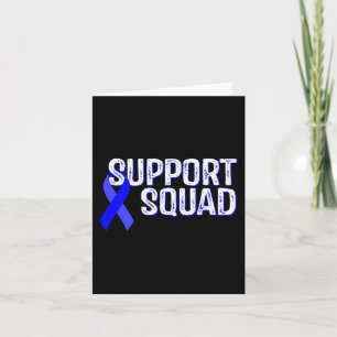 Support Squad Warrior Alopecia Areata Awareness Kort