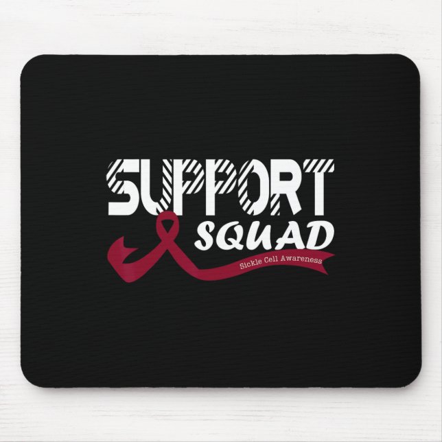 Support Squad Warrior Sickle Cell Awareness Women Musmatta (Framsidan)