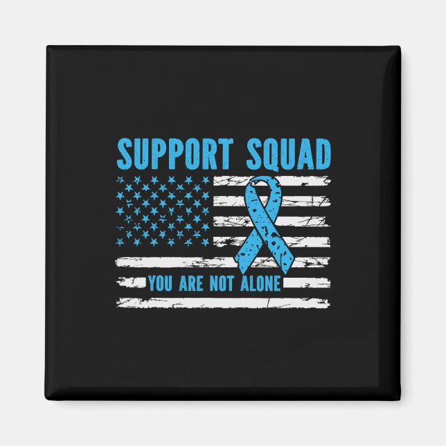 Support Square du inte är Ensam Magnet (Framsidan)