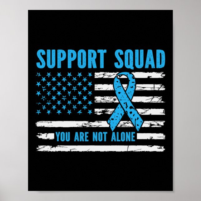 Support Square du inte är Ensam Poster (Framsidan)