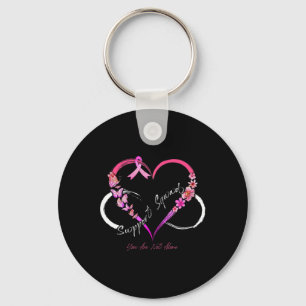 Support Square du is not Ensam Breast Cancer Awar Nyckelring