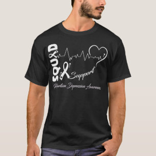 Support Square POSTPARTUM DEPRESSION AWARENESS T Shirt