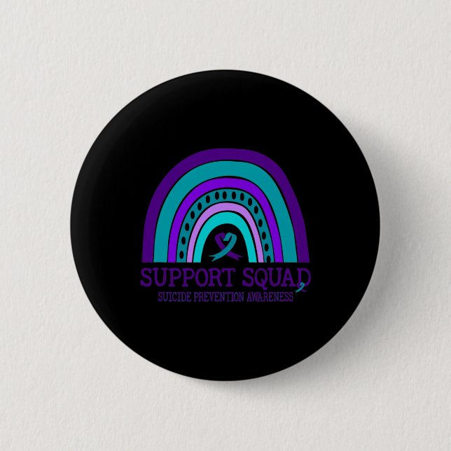 Support Square Support Rainbow Suicide Prevention  Knapp (Framsida)