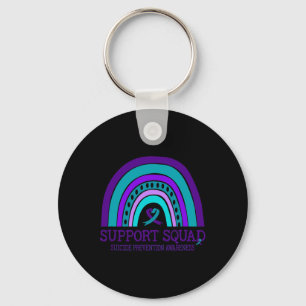 Support Square Support Rainbow Suicide Prevention Nyckelring