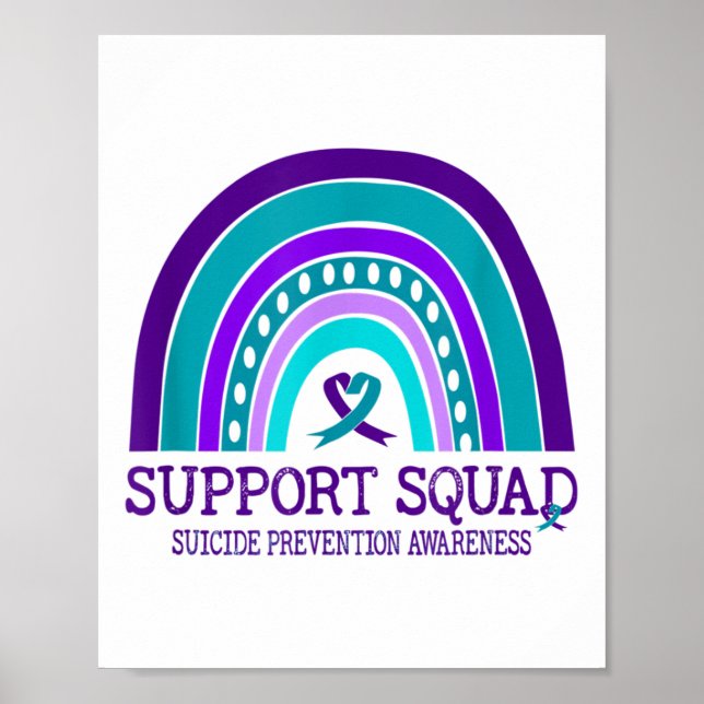 Support Square Support Rainbow Suicide Prevention  Poster (Framsidan)