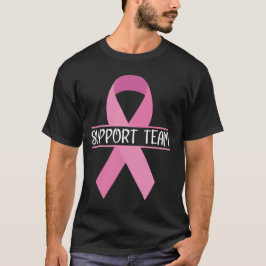 Support Team Breast Cancer Awareness Month Rosa Ri T Shirt
