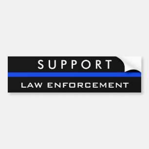 SUPPORT TILLSATTA LAGAR Bumper-etikett Bildekal