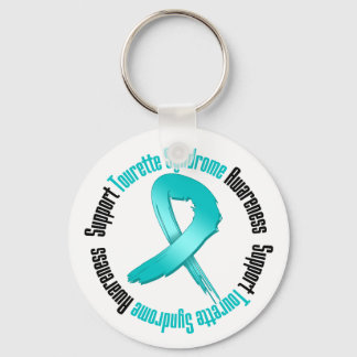 Support Tourette Syndrome Awareness Nyckelring