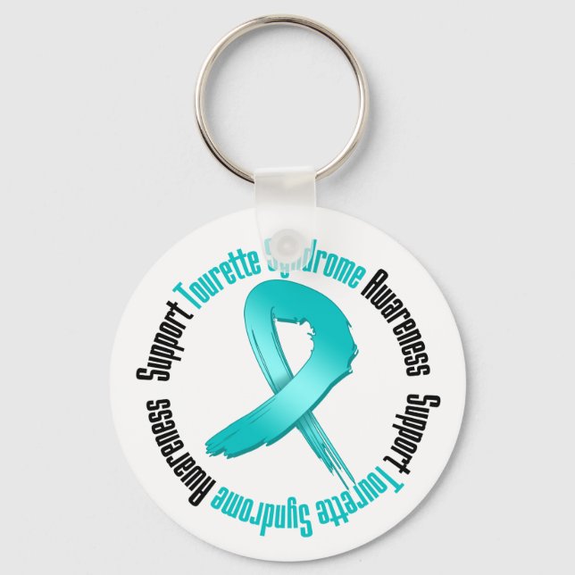 Support Tourette Syndrome Awareness Nyckelring (Framsida)