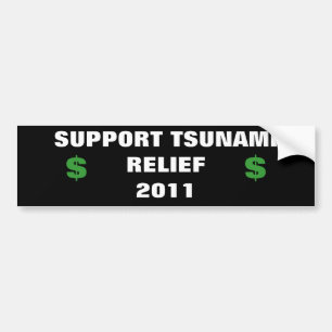 SUPPORT TSUNAMI RELIEF BILDEKAL