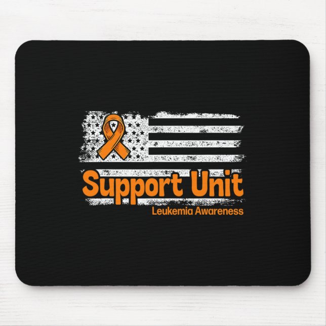 Support Unit Flagga Blood Cancer Leukemia Awarenes Musmatta (Framsidan)