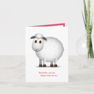 Support/uppmuntran/Vänskap Kort