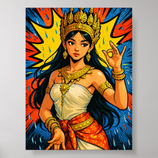 SUPPORT US APSARA POSTER