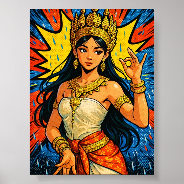 SUPPORT US APSARA POSTER (Framsidan)