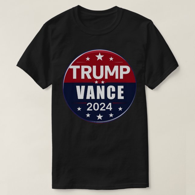 Support Vance 2024 med det här feta Kampanj T Shirt (Design framsida)