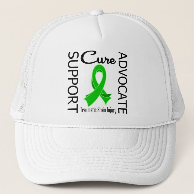 Supportadvokat Cure Traumatic Brain Injury Keps (Framsida)