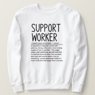 Supportarbetare Lång Ärmad Tröja