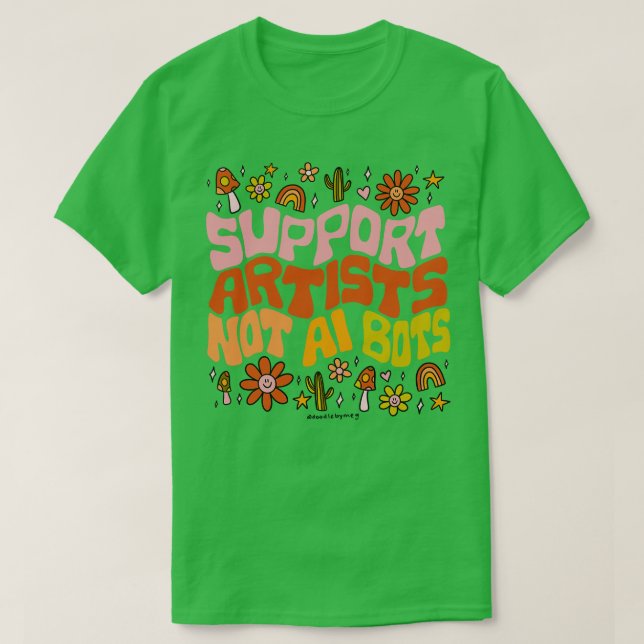 Supportartister T Shirt (Design framsida)